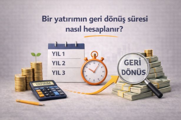 Bir Yatırımın Geri Dönüş Süresi Nasıl Hesaplanır?