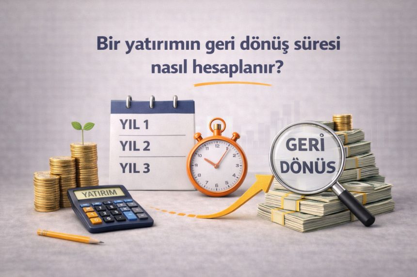 Bir Yatırımın Geri Dönüş Süresi Nasıl Hesaplanır?