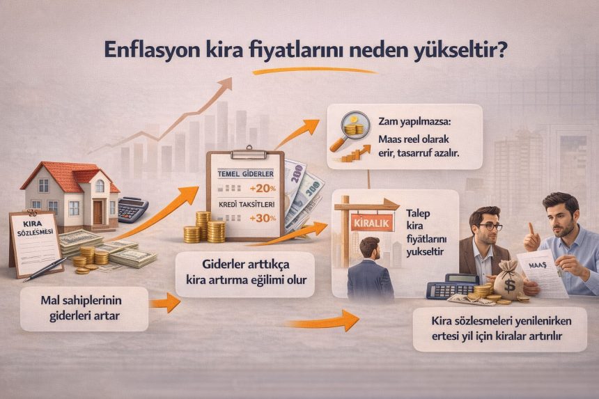 Enflasyon Kira Fiyatlarını Neden Yükseltir?