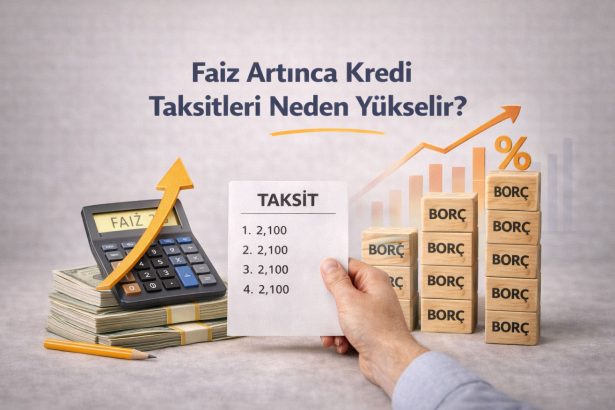 Faiz Artınca Kredi Taksitleri Neden Yükselir?